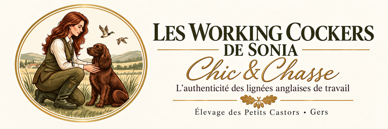 Les Working Cockers de Sonia – Chic & Chasse – L’authenticité des lignées anglaises de travail